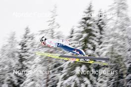 11.12.2021, Klingenthal, Germany (GER): Lisa Eder (AUT) - FIS world cup ski jumping women, individual HS140, Klingenthal (GER). www.nordicfocus.com. © Thibaut/NordicFocus. Every downloaded picture is fee-liable.