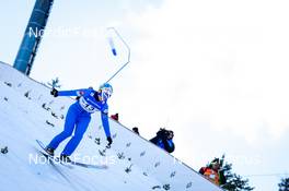 17.12.2021, Ramsau, Austria, (AUT): Julia Kykkaenen (FIN) - FIS world cup ski jumping women, individual HS98, Ramsau (AUT). www.nordicfocus.com. © Volk/NordicFocus. Every downloaded picture is fee-liable.