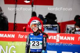 17.12.2021, Ramsau, Austria, (AUT): Juliane Seyfahrth (GER) - FIS world cup ski jumping women, individual HS98, Ramsau (AUT). www.nordicfocus.com. © Volk/NordicFocus. Every downloaded picture is fee-liable.