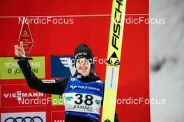 17.12.2021, Ramsau, Austria, (AUT): Ursa Bogataj (SLO), (l-r) - FIS world cup ski jumping women, individual HS98, Ramsau (AUT). www.nordicfocus.com. © Volk/NordicFocus. Every downloaded picture is fee-liable.