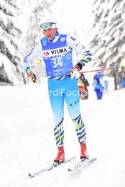 24.01.2021, Toblach-Cortina, Italy (ITA): Fabian Stocek (CZE) - Visma Ski Classics, Toblach-Cortina (ITA). www.nordicfocus.com. © Reichert/NordicFocus. Every downloaded picture is fee-liable.