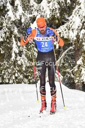 24.01.2021, Toblach-Cortina, Italy (ITA): Runar Skaug Mathisen (NOR) - Visma Ski Classics, Toblach-Cortina (ITA). www.nordicfocus.com. © Reichert/NordicFocus. Every downloaded picture is fee-liable.