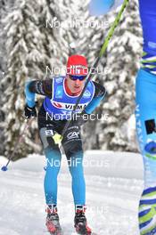 24.01.2021, Toblach-Cortina, Italy (ITA): Bastien Poirrier (FRA) - Visma Ski Classics, Toblach-Cortina (ITA). www.nordicfocus.com. © Reichert/NordicFocus. Every downloaded picture is fee-liable.