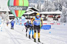 24.01.2021, Toblach-Cortina, Italy (ITA): Michael Ekloef (SWE), Michael Ekloef (SWE) - Visma Ski Classics, Toblach-Cortina (ITA). www.nordicfocus.com. © Reichert/NordicFocus. Every downloaded picture is fee-liable.