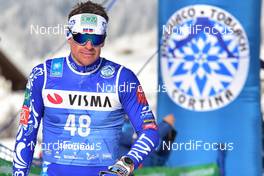 24.01.2021, Toblach-Cortina, Italy (ITA): Maxim Vylegzanin (RUS) - Visma Ski Classics, Toblach-Cortina (ITA). www.nordicfocus.com. © Reichert/NordicFocus. Every downloaded picture is fee-liable.
