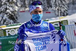 24.01.2021, Toblach-Cortina, Italy (ITA): Ermil Vokuev (RUS) - Visma Ski Classics, Toblach-Cortina (ITA). www.nordicfocus.com. © Reichert/NordicFocus. Every downloaded picture is fee-liable.