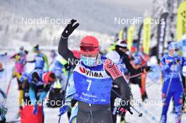 24.01.2021, Toblach-Cortina, Italy (ITA): Joar Thele (NOR) - Visma Ski Classics, Toblach-Cortina (ITA). www.nordicfocus.com. © Reichert/NordicFocus. Every downloaded picture is fee-liable.