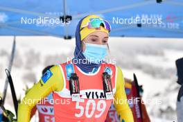 24.01.2021, Toblach-Cortina, Italy (ITA): Emilie Fleten (NOR) - Visma Ski Classics, Toblach-Cortina (ITA). www.nordicfocus.com. © Reichert/NordicFocus. Every downloaded picture is fee-liable.