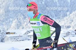24.01.2021, Toblach-Cortina, Italy (ITA): Anders Aukland (NOR) - Visma Ski Classics, Toblach-Cortina (ITA). www.nordicfocus.com. © Reichert/NordicFocus. Every downloaded picture is fee-liable.