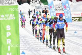 24.01.2021, Toblach-Cortina, Italy (ITA): Josua Struebel (GER) - Visma Ski Classics, Toblach-Cortina (ITA). www.nordicfocus.com. © Reichert/NordicFocus. Every downloaded picture is fee-liable.