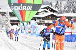 24.01.2021, Toblach-Cortina, Italy (ITA): Mauro Brigadoi (ITA) - Visma Ski Classics, Toblach-Cortina (ITA). www.nordicfocus.com. © Reichert/NordicFocus. Every downloaded picture is fee-liable.