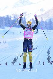 16.01.2021, St. Moritz, Switzerland (SUI): Ida Dahl (SWE) - Visma Ski Classics La Diagonela, St. Moritz (SUI). www.nordicfocus.com. © Reichert/NordicFocus. Every downloaded picture is fee-liable.