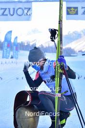 16.01.2021, St. Moritz, Switzerland (SUI): Oskar Kardin (NOR) - Visma Ski Classics La Diagonela, St. Moritz (SUI). www.nordicfocus.com. © Reichert/NordicFocus. Every downloaded picture is fee-liable.