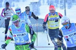 16.01.2021, St. Moritz, Switzerland (SUI): Andreas Nygaard (NOR) - Visma Ski Classics La Diagonela, St. Moritz (SUI). www.nordicfocus.com. © Reichert/NordicFocus. Every downloaded picture is fee-liable.