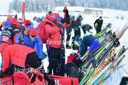 16.01.2021, St. Moritz, Switzerland (SUI): venue - Visma Ski Classics La Diagonela, St. Moritz (SUI). www.nordicfocus.com. © Reichert/NordicFocus. Every downloaded picture is fee-liable.
