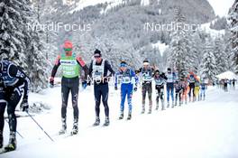 31.01.2021, Val di Fiemme, Italy (ITA): Anders Aukland (NOR) - Visma Ski Classics Marcialonga, Val di Fiemme (ITA). www.nordicfocus.com. © Modica/NordicFocus. Every downloaded picture is fee-liable.