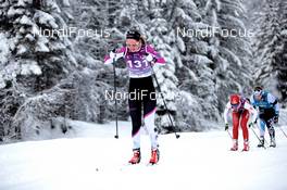 31.01.2021, Val di Fiemme, Italy (ITA): Hedda Baangman (SWE) - Visma Ski Classics Marcialonga, Val di Fiemme (ITA). www.nordicfocus.com. © Modica/NordicFocus. Every downloaded picture is fee-liable.