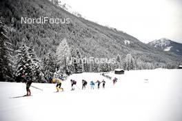 31.01.2021, Val di Fiemme, Italy (ITA): Stian Berg (NOR) - Visma Ski Classics Marcialonga, Val di Fiemme (ITA). www.nordicfocus.com. © Modica/NordicFocus. Every downloaded picture is fee-liable.