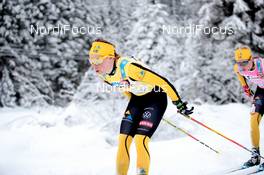 31.01.2021, Val di Fiemme, Italy (ITA): Lina Korsgren (SWE) - Visma Ski Classics Marcialonga, Val di Fiemme (ITA). www.nordicfocus.com. © Modica/NordicFocus. Every downloaded picture is fee-liable.