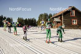 07.03.2021, Mora, Sweden (SWE): Amund Riege (NOR), Thomas Gifstad (NOR), (l-r)  - Visma Ski Classics Vasaloppet, Mora (SWE). www.nordicfocus.com. © Schmidt/NordicFocus. Every downloaded picture is fee-liable.