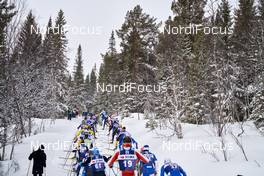 21.03.2021, Valadalen, Sweden (SWE): Event Feature: Athletes at the uphill - Visma Ski Classics, Valadalen (SWE). www.nordicfocus.com. © Visma Ski Classics /Magnus Oesth/NordicFocus. Every downloaded picture is fee-liable.