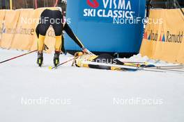 27.03.2021, Valadalen, Sweden (SWE): Lina Korsgren (SWE) - Visma Ski Classics Arefjaellsloppet, Valadalen (SWE). www.nordicfocus.com. © Visma Ski Classics/Magnus Oesth/NordicFocus. Every downloaded picture is fee-liable.