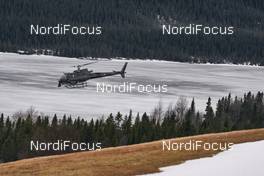 27.03.2021, Valadalen, Sweden (SWE): Event Feature: Helicopter - Visma Ski Classics Arefjaellsloppet, Valadalen (SWE). www.nordicfocus.com. © Visma Ski Classics/Magnus Oesth/NordicFocus. Every downloaded picture is fee-liable.