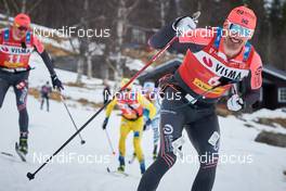 27.03.2021, Valadalen, Sweden (SWE): Andreas Nygaard (NOR) - Visma Ski Classics Arefjaellsloppet, Valadalen (SWE). www.nordicfocus.com. © Visma Ski Classics/Magnus Oesth/NordicFocus. Every downloaded picture is fee-liable.
