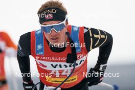 27.03.2021, Valadalen, Sweden (SWE): Thomas Oedegaarden (NOR) - Visma Ski Classics Arefjaellsloppet, Valadalen (SWE). www.nordicfocus.com. © Visma Ski Classics/Magnus Oesth/NordicFocus. Every downloaded picture is fee-liable.