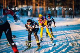 19.12.2021, Groenklitt, Sweden (SWE): Emilie Fleten (NOR), Ida Dahl (SWE), (l-r) - Visma Ski Classics Orsa Groenklitt Individual Prologue - Groenklitt (SWE). www.nordicfocus.com. © Modica/NordicFocus. Every downloaded picture is fee-liable.