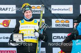 19.12.2021, Groenklitt, Sweden (SWE): Emil Persson (SWE), podium - Visma Ski Classics Orsa Groenklitt Individual Prologue - Groenklitt (SWE). www.nordicfocus.com. © Modica/NordicFocus. Every downloaded picture is fee-liable.