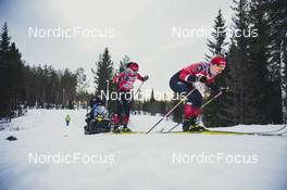 18.12.2021, Groenklitt, Sweden (SWE): Gjerde Alnes Anikken (NOR), Bj¿rgen Marit (NOR), (l-r)  - Visma Ski Classics Orsa Groenklitt Individual Prologue - Groenklitt (SWE). www.nordicfocus.com. © Modica/NordicFocus. Every downloaded picture is fee-liable.
