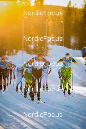 19.12.2021, Groenklitt, Sweden (SWE): Anders Aukland (NOR), Václav Sedlácek (CZE), (l-r) - Visma Ski Classics Orsa Groenklitt Individual Prologue - Groenklitt (SWE). www.nordicfocus.com. © Modica/NordicFocus. Every downloaded picture is fee-liable.