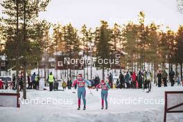 18.12.2021, Groenklitt, Sweden (SWE): Prokhorova Varvara (RUS), Stadlerova Sarka (CZE), +lg+, (l-r)  - Visma Ski Classics Orsa Groenklitt Individual Prologue - Groenklitt (SWE). www.nordicfocus.com. © Modica/NordicFocus. Every downloaded picture is fee-liable.
