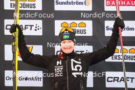 19.12.2021, Groenklitt, Sweden (SWE): Britta Johansson Norgren (SWE), podium - Visma Ski Classics Orsa Groenklitt Individual Prologue - Groenklitt (SWE). www.nordicfocus.com. © Modica/NordicFocus. Every downloaded picture is fee-liable.