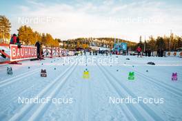 19.12.2021, Groenklitt, Sweden (SWE): feature: starting grid - Visma Ski Classics Orsa Groenklitt Individual Prologue - Groenklitt (SWE). www.nordicfocus.com. © Modica/NordicFocus. Every downloaded picture is fee-liable.