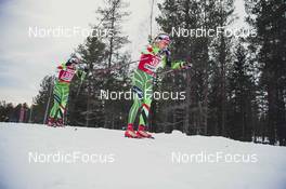 18.12.2021, Groenklitt, Sweden (SWE): Moracova Katerina (CZE), Kar‡skov‡ Erbenov‡ Helena (CZE), (l-r)  - Visma Ski Classics Orsa Groenklitt Individual Prologue - Groenklitt (SWE). www.nordicfocus.com. © Modica/NordicFocus. Every downloaded picture is fee-liable.