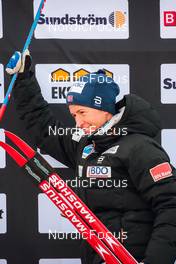 19.12.2021, Groenklitt, Sweden (SWE): Astrid Oeyre Slind (NOR), podium - Visma Ski Classics Orsa Groenklitt Individual Prologue - Groenklitt (SWE). www.nordicfocus.com. © Modica/NordicFocus. Every downloaded picture is fee-liable.