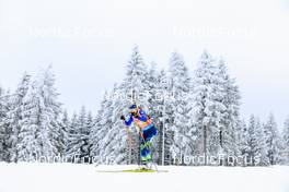 08.01.2022, Oberhof, Germany (GER): Dzinara Alimbekava (BLR) -  IBU World Cup Biathlon, relay mixed, Oberhof (GER). www.nordicfocus.com. © Manzoni/NordicFocus. Every downloaded picture is fee-liable.