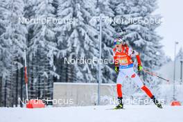 08.01.2022, Oberhof, Germany (GER): Monika Hojnisz-Starega (POL) -  IBU World Cup Biathlon, relay mixed, Oberhof (GER). www.nordicfocus.com. © Manzoni/NordicFocus. Every downloaded picture is fee-liable.