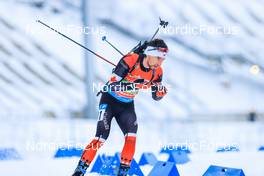 08.01.2022, Oberhof, Germany (GER): Trevor Kiers (CAN) -  IBU World Cup Biathlon, relay mixed, Oberhof (GER). www.nordicfocus.com. © Manzoni/NordicFocus. Every downloaded picture is fee-liable.