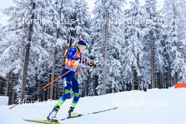 08.01.2022, Oberhof, Germany (GER): Dzinara Alimbekava (BLR) -  IBU World Cup Biathlon, relay mixed, Oberhof (GER). www.nordicfocus.com. © Manzoni/NordicFocus. Every downloaded picture is fee-liable.