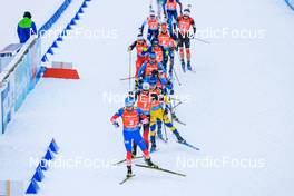 08.01.2022, Oberhof, Germany (GER): Maksim Tsvetkov (RUS), Tarjei Boe (NOR), (l-r) -  IBU World Cup Biathlon, relay mixed, Oberhof (GER). www.nordicfocus.com. © Manzoni/NordicFocus. Every downloaded picture is fee-liable.
