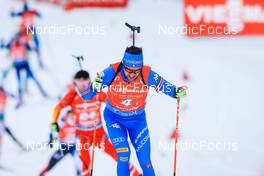 08.01.2022, Oberhof, Germany (GER): Thomas Bormolini (ITA) -  IBU World Cup Biathlon, relay mixed, Oberhof (GER). www.nordicfocus.com. © Manzoni/NordicFocus. Every downloaded picture is fee-liable.