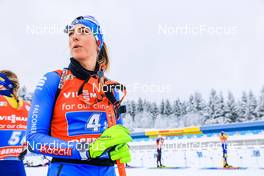 08.01.2022, Oberhof, Germany (GER): Lisa Vittozzi (ITA) -  IBU World Cup Biathlon, relay mixed, Oberhof (GER). www.nordicfocus.com. © Manzoni/NordicFocus. Every downloaded picture is fee-liable.