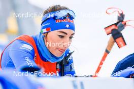 08.01.2022, Oberhof, Germany (GER): Dorothea Wierer (ITA) -  IBU World Cup Biathlon, relay mixed, Oberhof (GER). www.nordicfocus.com. © Manzoni/NordicFocus. Every downloaded picture is fee-liable.