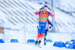 08.01.2022, Oberhof, Germany (GER): Alexander Povarnitsyn (RUS) -  IBU World Cup Biathlon, relay mixed, Oberhof (GER). www.nordicfocus.com. © Manzoni/NordicFocus. Every downloaded picture is fee-liable.