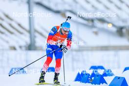 08.01.2022, Oberhof, Germany (GER): Maksim Tsvetkov (RUS) -  IBU World Cup Biathlon, relay mixed, Oberhof (GER). www.nordicfocus.com. © Manzoni/NordicFocus. Every downloaded picture is fee-liable.