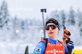 08.01.2022, Oberhof, Germany (GER): Julia Simon (FRA) -  IBU World Cup Biathlon, relay mixed, Oberhof (GER). www.nordicfocus.com. © Manzoni/NordicFocus. Every downloaded picture is fee-liable.