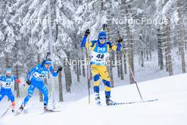 09.01.2022, Oberhof, Germany (GER): Jesper Nelin (SWE) -  IBU World Cup Biathlon, pursuit men, Oberhof (GER). www.nordicfocus.com. © Manzoni/NordicFocus. Every downloaded picture is fee-liable.